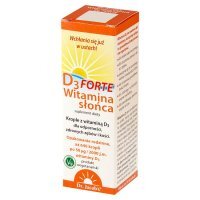 Dr Jacob's D3 Forte Witamina Słońca krople, 20 ml