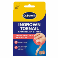 Dr.Scholl's Paski przeciwbólowe na wrastające paznokcie stóp, 10 szt.