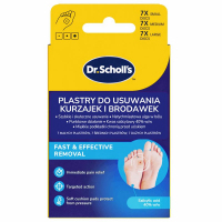 Dr.Scholl's Plastry do usuwania kurzajek i brodawek, 21 szt.