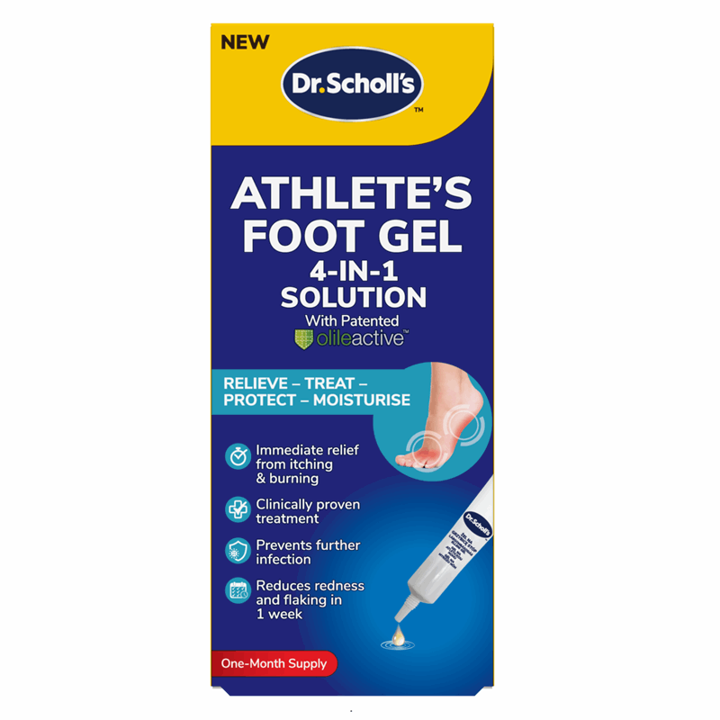 Dr.Scholl's Żel na grzybicę stóp 4w1, 10 ml