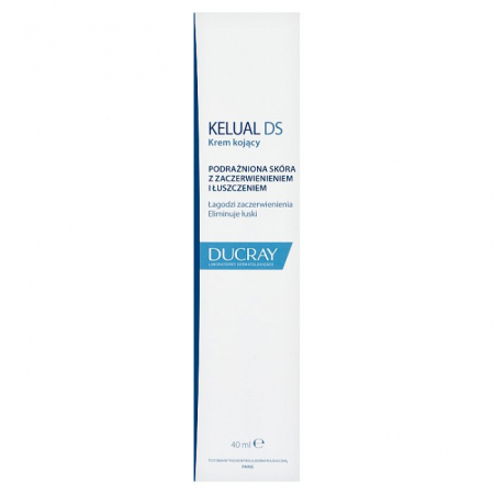 Ducray Kelual DS krem kojący redukujący łuszczenie się naskórka, 40 ml