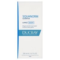 Ducray Squanorm szampon przeciwłupieżowy na łupież suchy, 200 ml