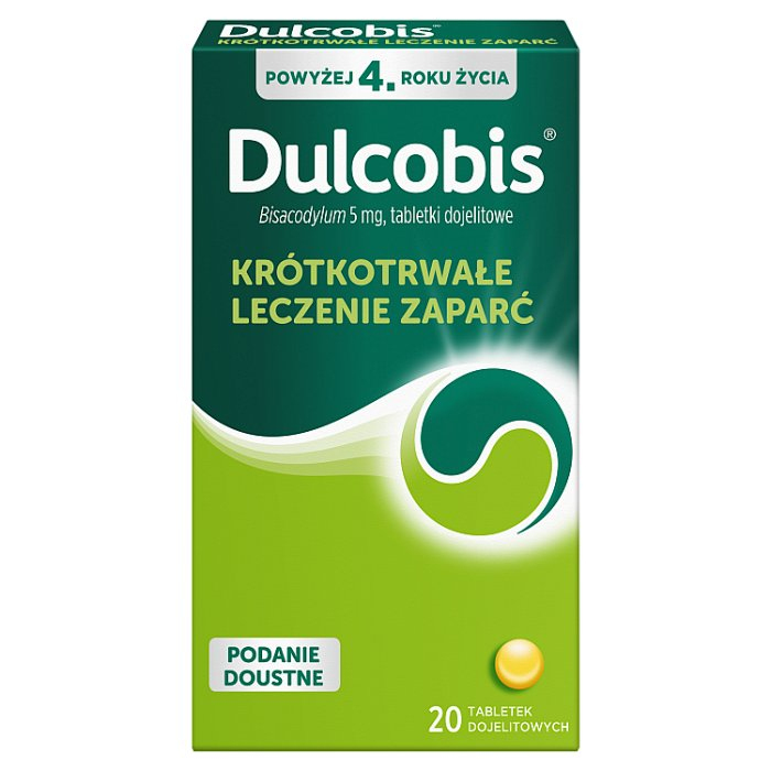Dulcobis 5 mg 20 tabletek dojelitowych