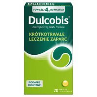 Dulcobis 5 mg 20 tabletek dojelitowych