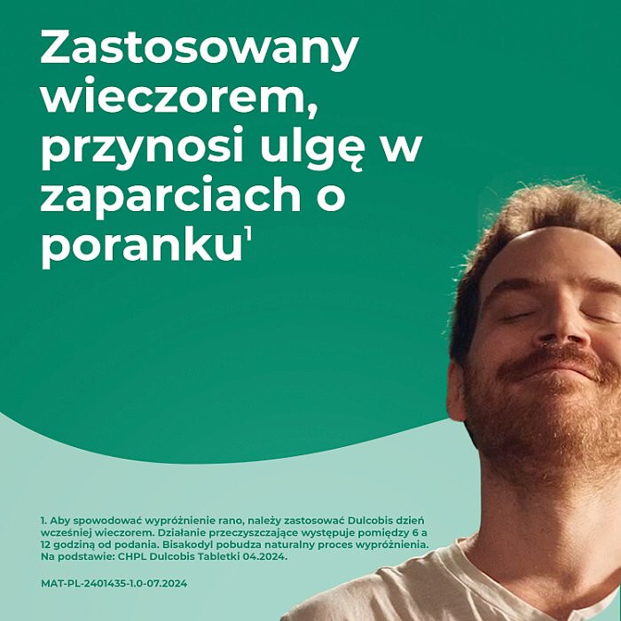 Dulcobis 5 mg tabletki dojelitowe na zaparcia, 60 szt.