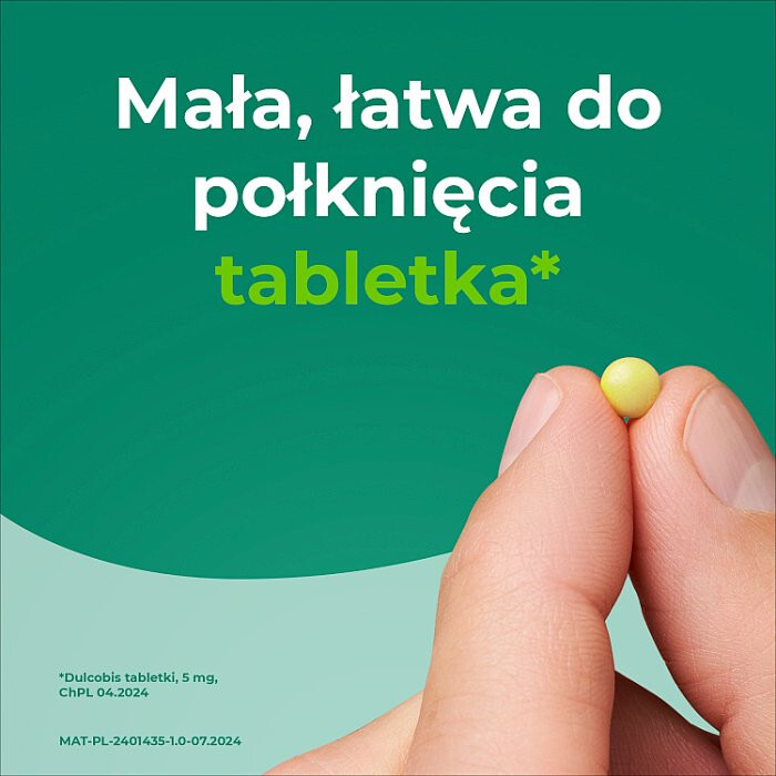 Dulcobis 5 mg tabletki dojelitowe na zaparcia, 60 szt.