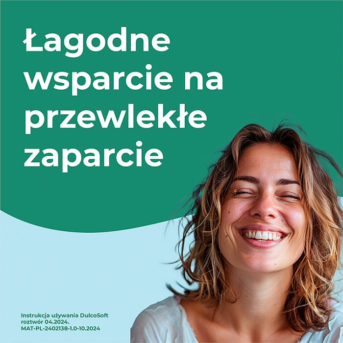 Dulcosoft roztwór 250 ml / Zaparcia