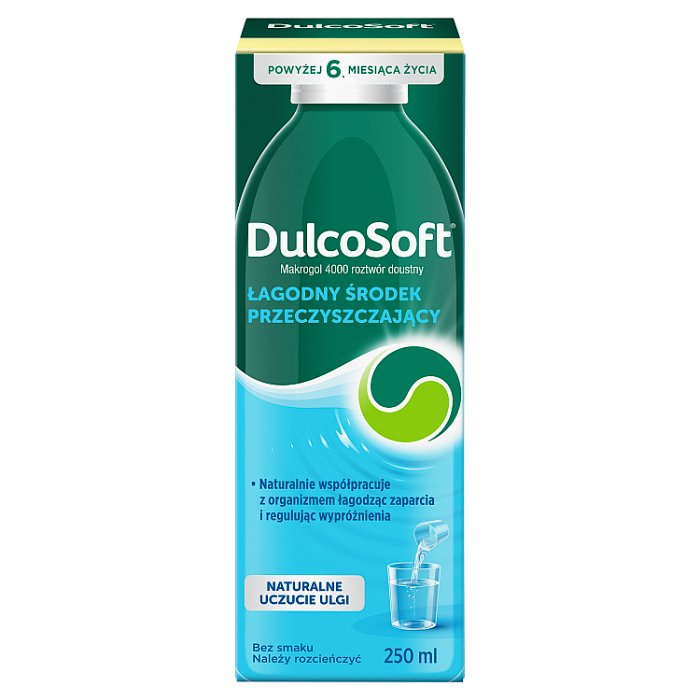 Dulcosoft roztwór 250 ml / Zaparcia