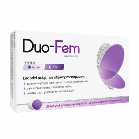 Duo-Fem 28 tabl. dzień + 28 tabl. noc