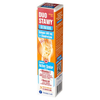 Duo Stawy Senior tabletki musujące o smaku cytrynowym, 24 szt.