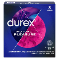 DUREX Mutual Pleasure Prezerwatywy stymulujące 3 szt.