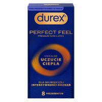 Durex Perfect Feel prezerwatywy bez lateksu, 8 szt.
