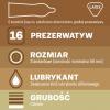 Durex prezerwatywy bez lateksu Real Feel 16 szt bezlateksowe