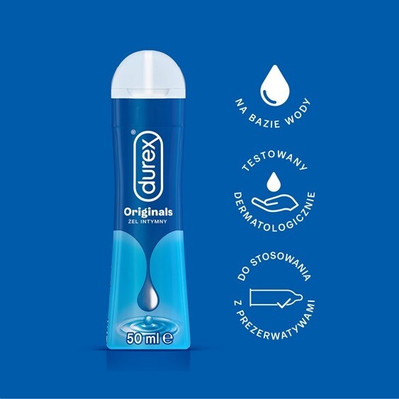 Durex żel intymny lubrykant na bazie wody Play nawilżający 50 ml