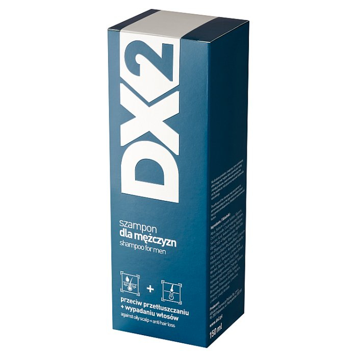DX2 szampon dla mężczyzn przeciw przetłuszczaniu się i wypadaniu włosów, 150 ml