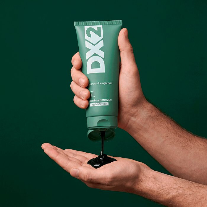 DX2 szampon głęboko oczyszczający z węglem aktywnym dla mężczyzn, 150 ml
