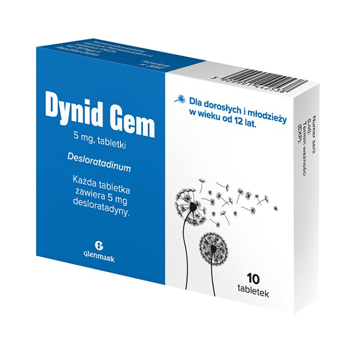 Dynid Gem  5mg 10 tabletek