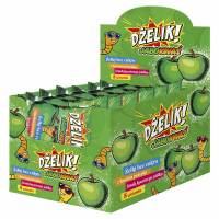 Dżelik! Jabokwaś Żelki bez cukru o smaku kwaśnego jabłka, 20 szt. x 30 g