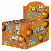 Dżelik! Orandżin Żelki bez cukru o smaku pomarańczy, 20 szt. x 30 g