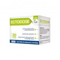 Ectodose roztwór do inhalacji z ektoiną, 20 ampułek po 2,5 ml