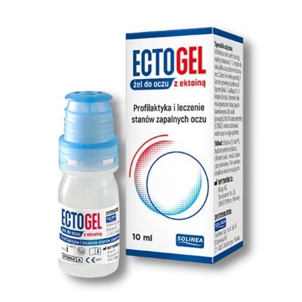 Ectogel żel do oczu z ektoiną 10 ml
