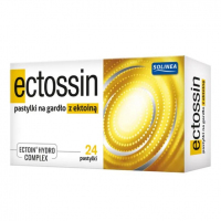 Ectossin 24 pastylki na gardło