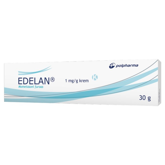 Edelan 1 mg/g krem na stany zapalne skóry i świąd, 30 g