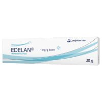 Edelan 1 mg/g krem na stany zapalne skóry i świąd, 30 g