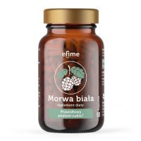 Efime Morwa biała kapsułki wspomagające prawidłowy poziom cukru, 90 szt.