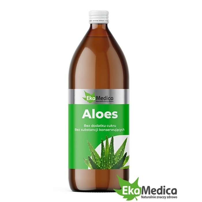 EkaMedica Aloes sok 99,8%, 1000 ml
