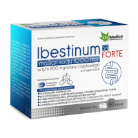 EkaMedica Ibestinum Forte SR Maślan sodu 1000 mg kapsułki, 60 szt.