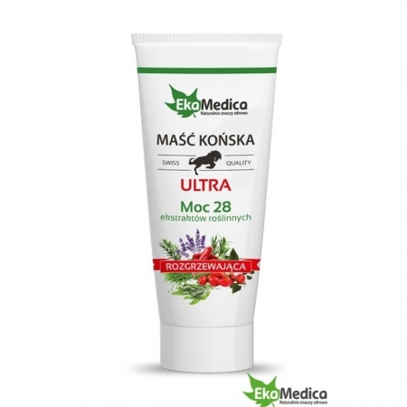 EkaMedica Maść końska rozgrzewająca w żelu 200 ml