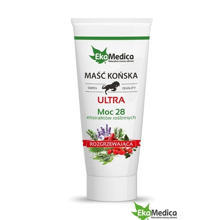EkaMedica Maść końska rozgrzewająca w żelu 200 ml