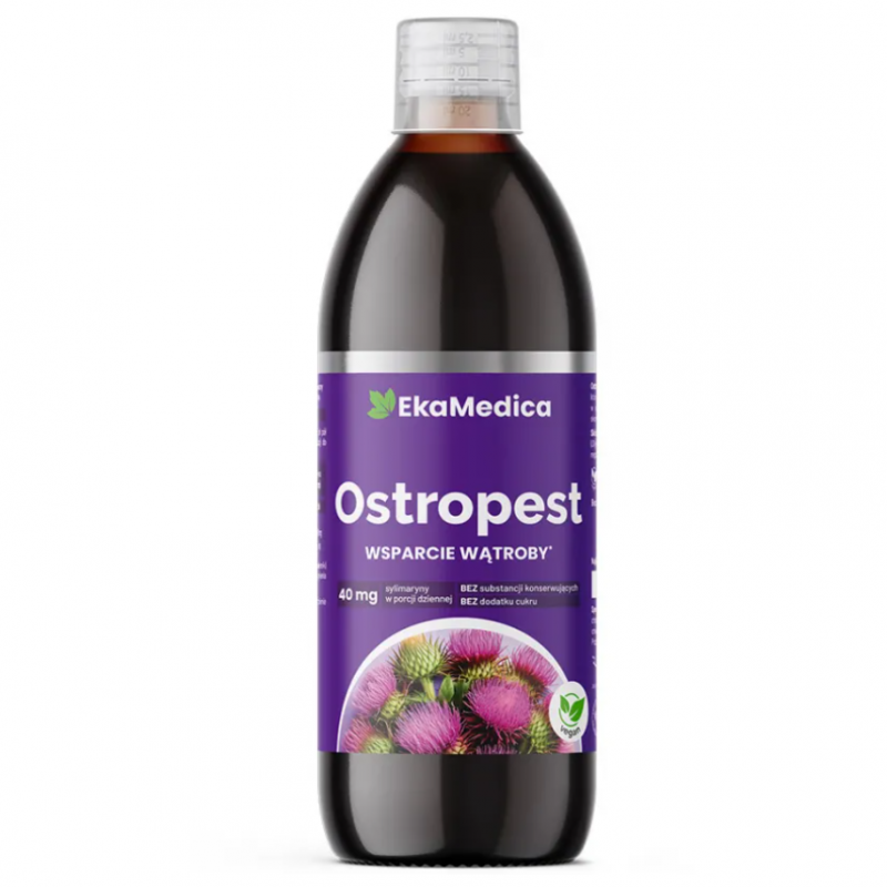 EkaMedica Ostropest płyn, 500 ml
