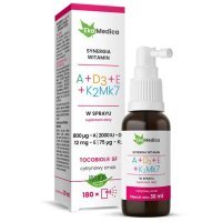 EkaMedica Witamina A + D3 + E + K2Mk7 w sprayu, 30 ml
