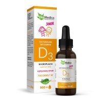 EkaMedica Witamina D3 Junior krople, 30 ml