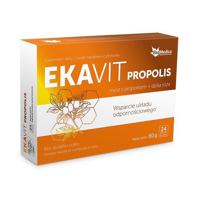 Ekavit Propolis 24 pastylki do ssania