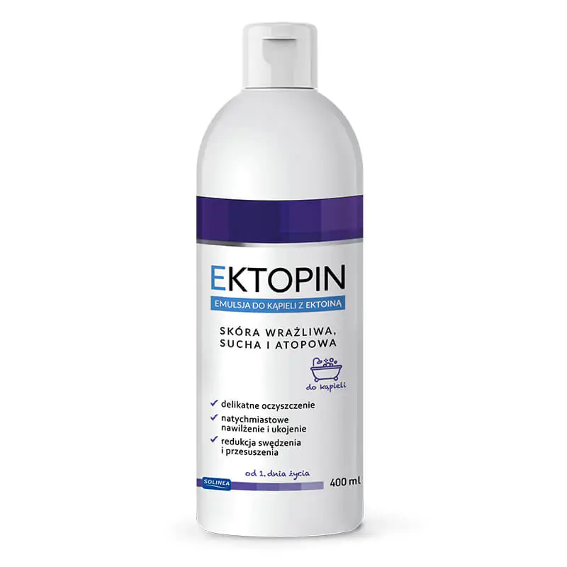 Ektopin emulsja do kąpieli z ektoiną, 400 ml