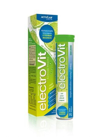Electrovit 20 tabletek musujących limonka
