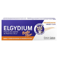 Elgydium Baby Fluor pasta do zębów w postaci żelu dla dzieci od 6. miesiąca życia, 30 ml