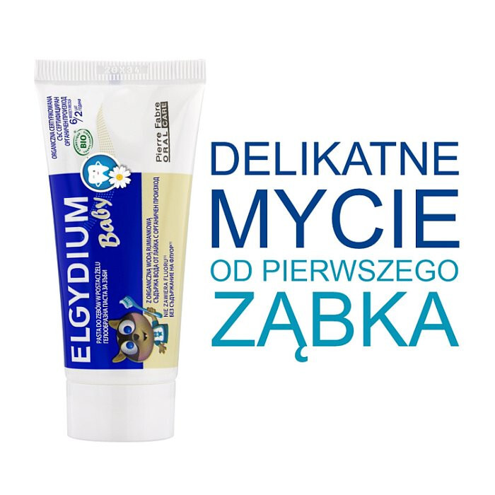 ELGYDIUM Baby Pasta do zębów w żelu (6m+) 30 ml