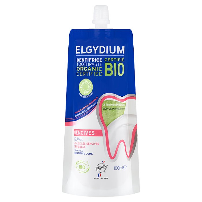 ELGYDIUM BIO Gums Pasta do zębów na podrażnione dziąsła 100 ml