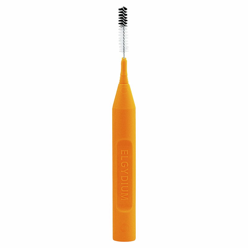 Elgydium Clinic Mono Compact Szczoteczki międzyzębowe pomarańczowe 1,2 mm, 4 szt.