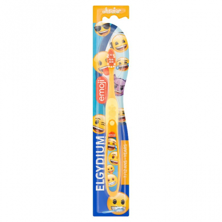 ELGYDIUM EMOJI Junior Szczoteczka do zębów (7-12 lat) 1 szt.