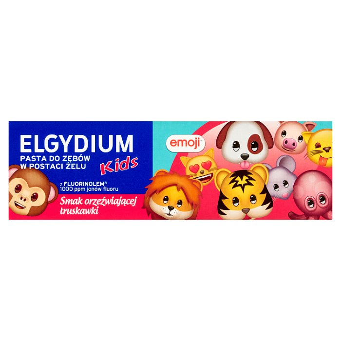 Elgydium Emoji Kids pasta do zębów dla dzieci, 50 ml