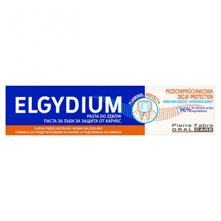 Elgydium Fluorinol Protect + przeciwpróchnicowa pasta do zębów, 75 ml