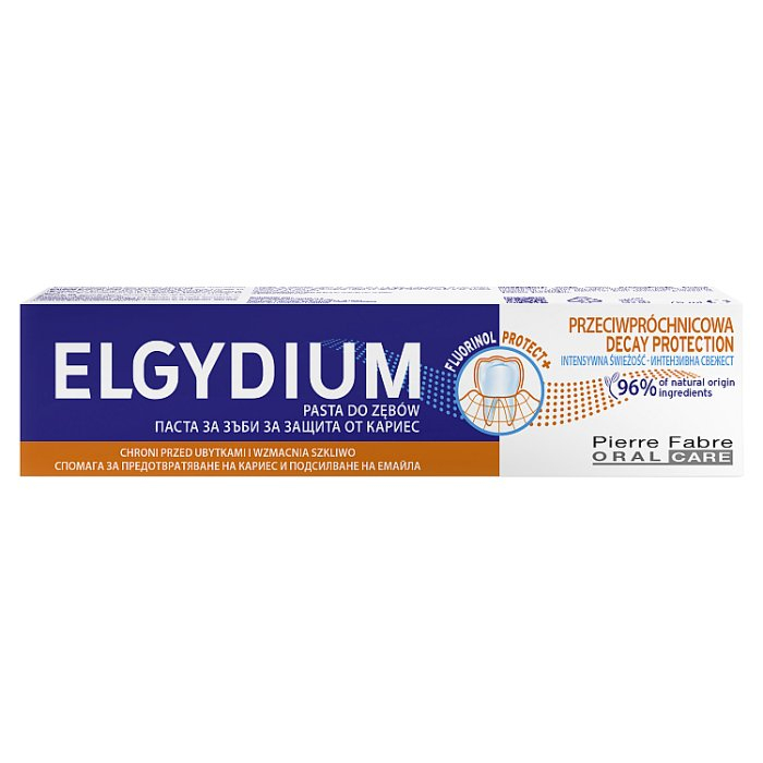 Elgydium Fluorinol Protect + przeciwpróchnicowa pasta do zębów, 75 ml