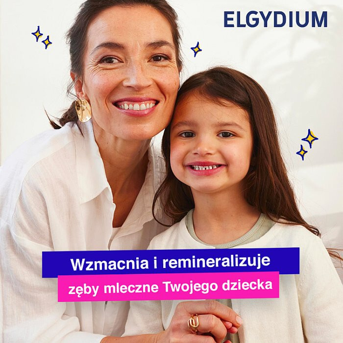Elgydium Kids pasta do zębów w żelu o smaku czerwonych owoców, 50 ml