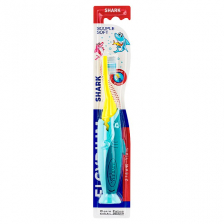 ELGYDIUM Pocket Kids Shark szczoteczka do zębów (2-6 lat) 1 szt.