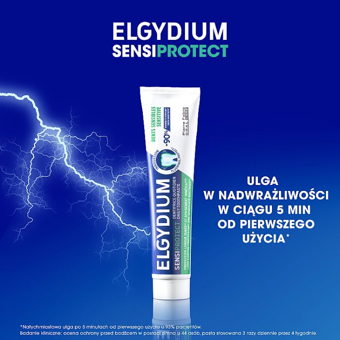 Elgydium Sensiprotect pasta do zębów, 75 ml